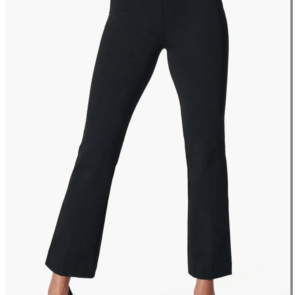 SPANX Black PerfectFit Ponte Kick Flare Pants